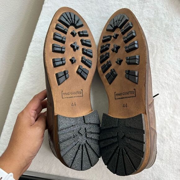 Bullboxer Brown Lace Up Mens Dress Derby Shoes 44 - Picture 8 of 8